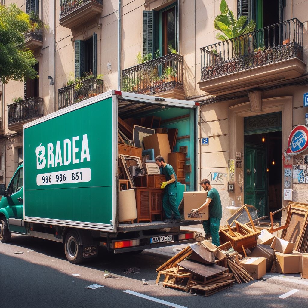 Coordinación de vaciado y mudanza en Castelldefels 08860